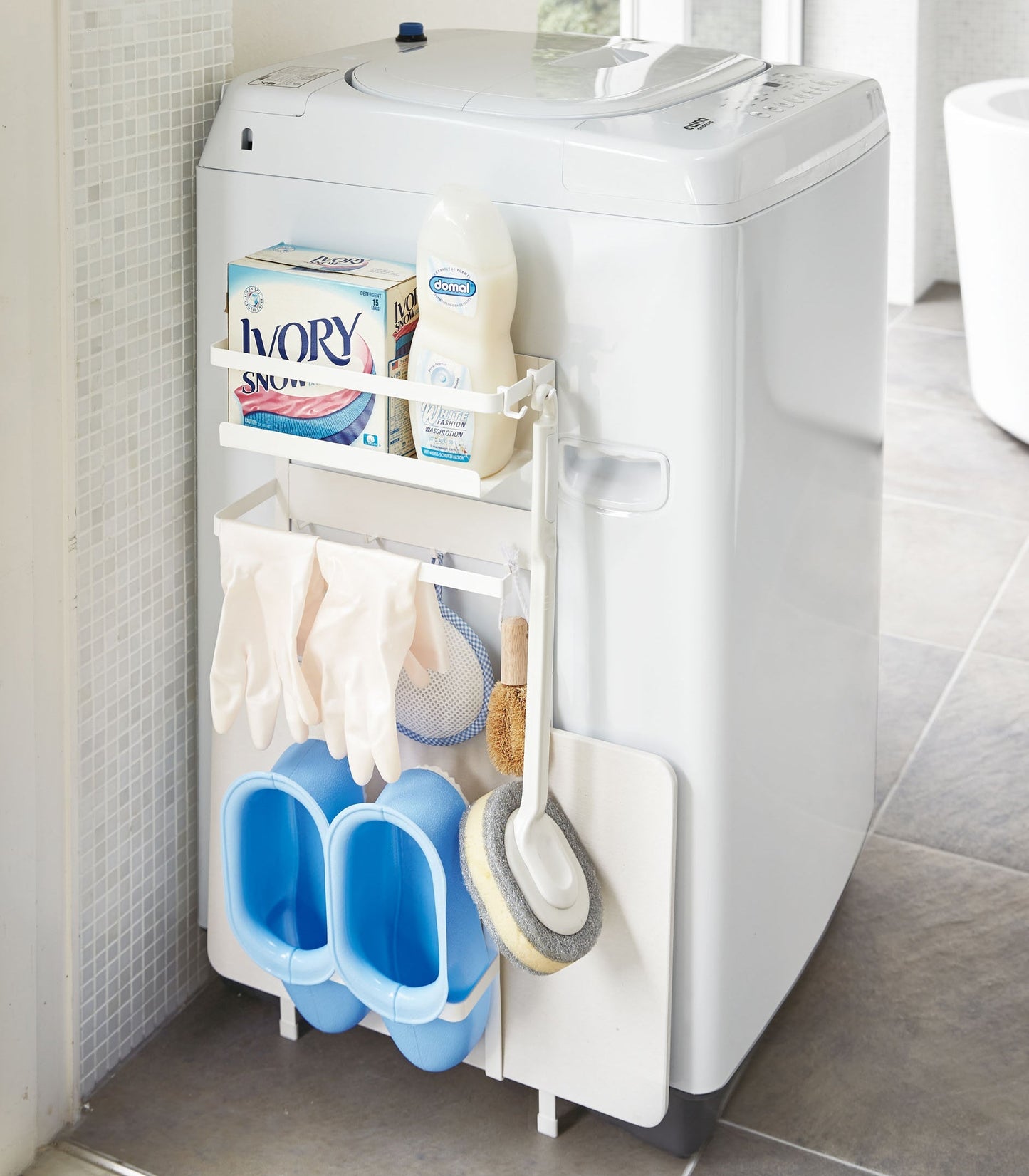 Magnetic Laundry Organizer - Large - Steel