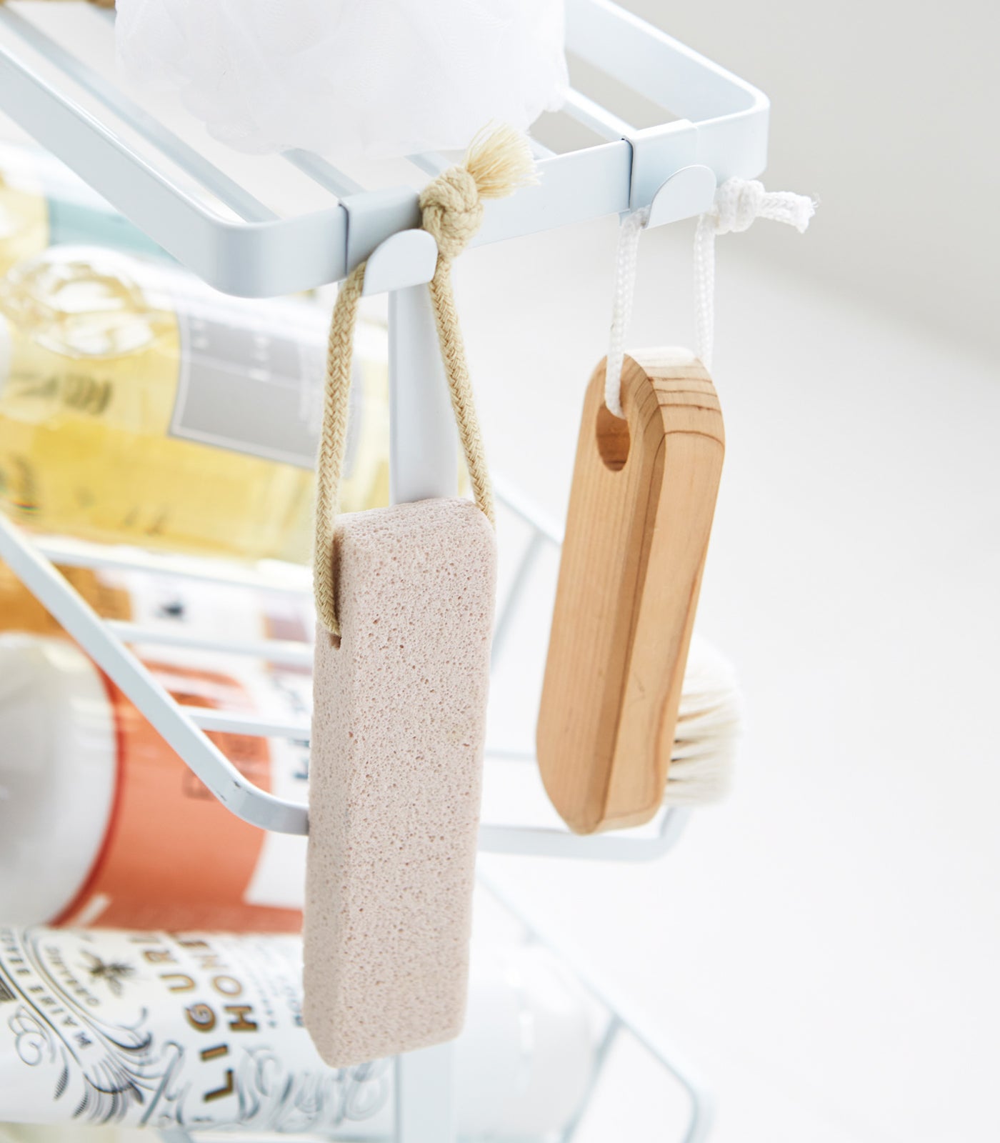 Shower Dispenser Caddy (17" H) - Steel