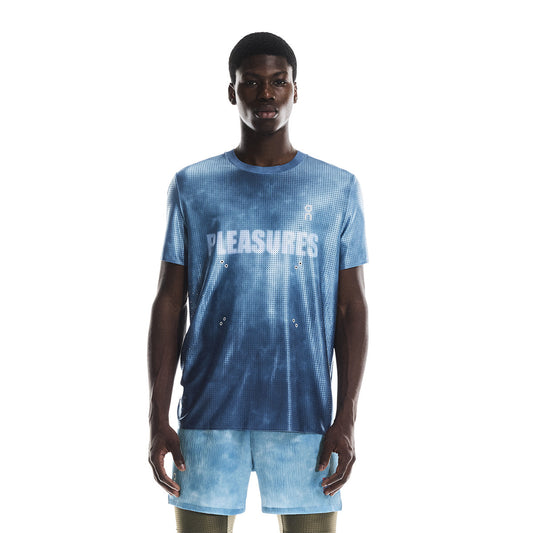 + PLEASURES + The LOOP Running Supply Pace Tee 'Nile'