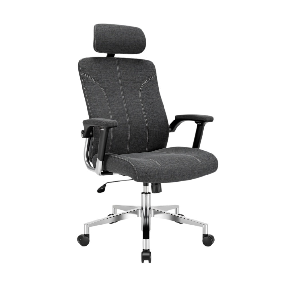 Ergonomic Office Chair with Adjustable Headrest and Armrests